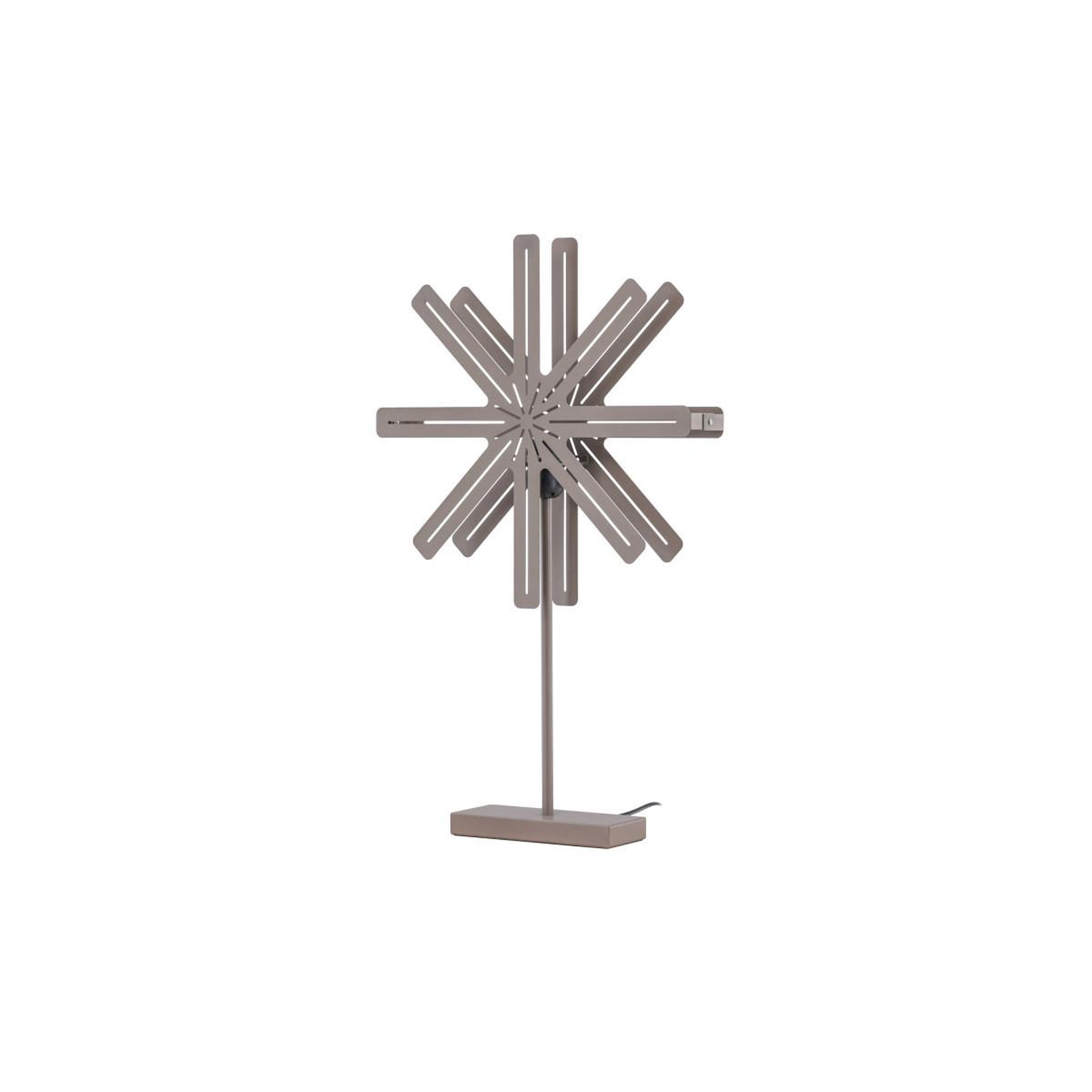 Voir la diapositive 4 : Paris Prix Lampe à poser déco  safsen  67cm marron