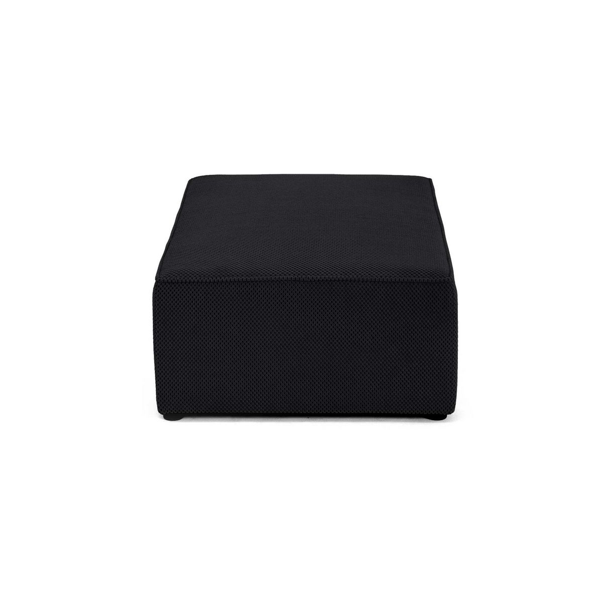 BEST MOBILIER Topaze - pouf - en velours texturé