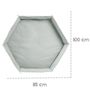 Voir la diapositive 5 : Roba Tapis de parc bébé - ROBA - Pour parc hexagonal - Rembourré - Vert givré