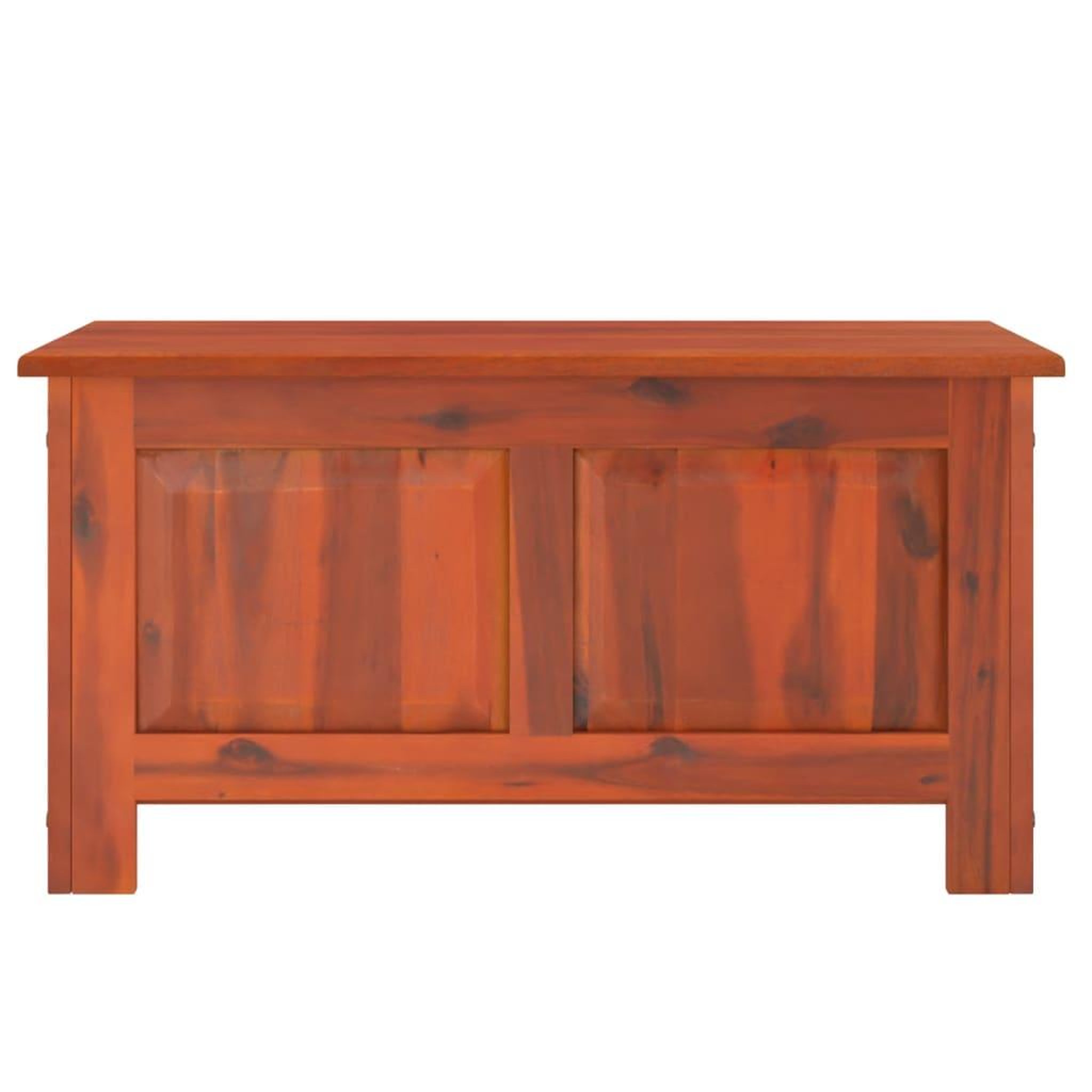 Voir la diapositive 4 : VIDAXL Coffre de rangement avec couvercle marron bois massif d'acacia