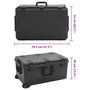 Voir la diapositive 6 : VIDAXL Valise de vol portable Noir 79,5x52x39 cm PP