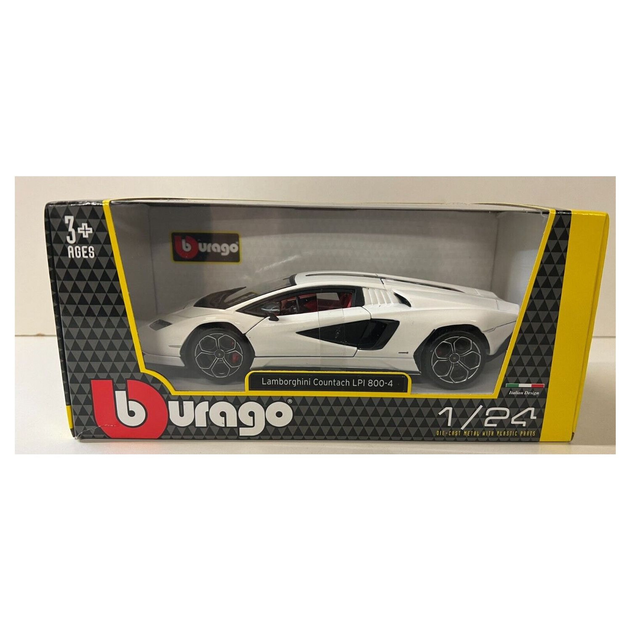 Voir la diapositive 2 : BURAGO Lamborghini Countach LPI 800-4 1/24ème