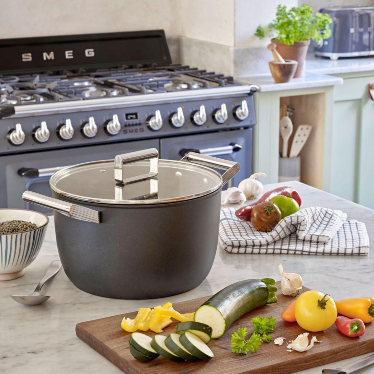 SMEG Piano de cuisson gaz TR103GR