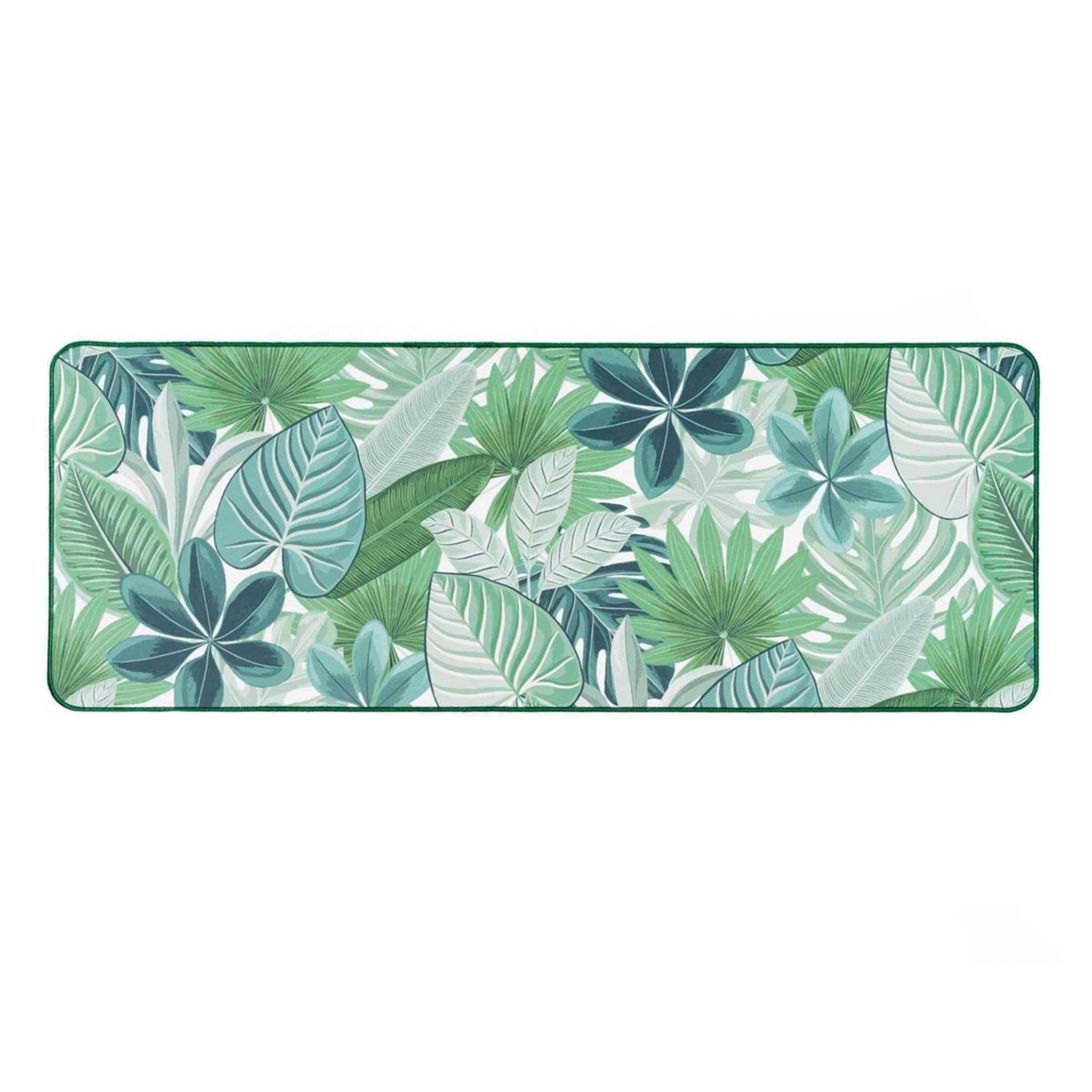 Voir la diapositive 1 : Douceur d'Intérieur Tapis déco imprimé  ardenia  45x120cm vert