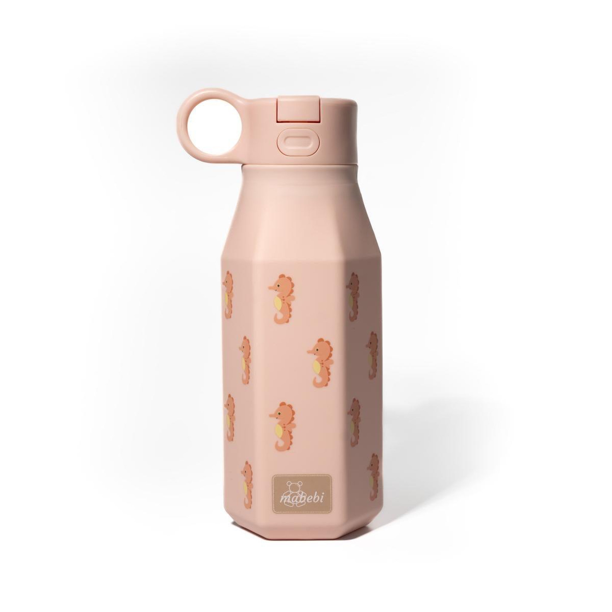 MABEBI Bouteille à boire akron en silicone hippocampe