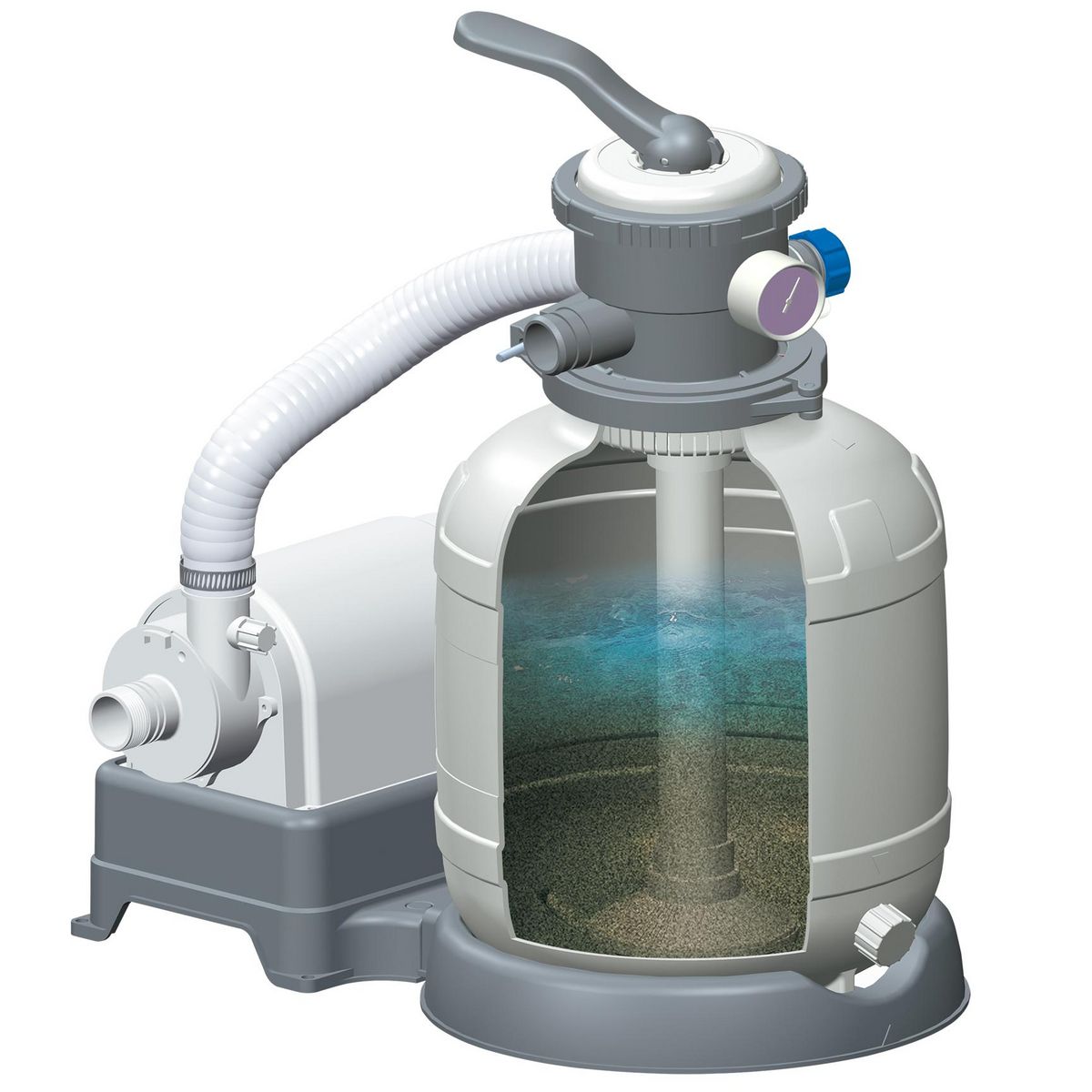SUMMER WAVES Filtre à sable 5,1 m3/h Summer Waves