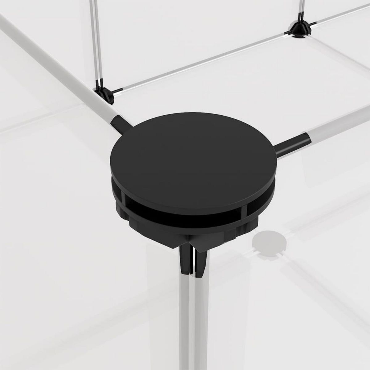 VIDAXL Cage pour petits animaux Transparent 144x74x46,5 cm PP et Acier