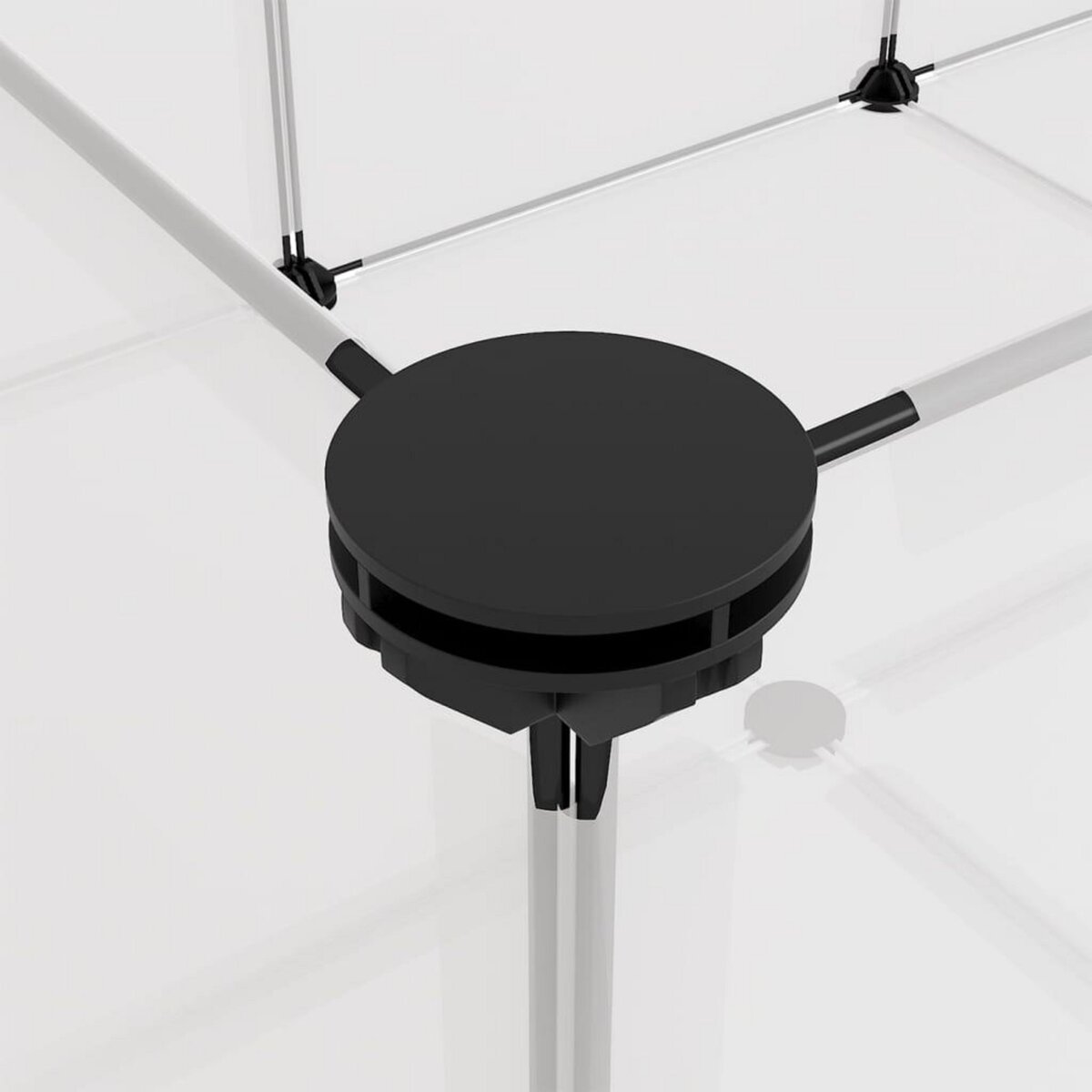 VIDAXL Cage pour petits animaux Transparent 144x74x46,5 cm PP et Acier