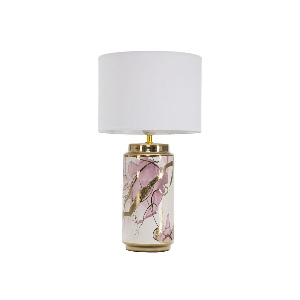 Paris Prix Lampe à Poser en Céramique  Abstract  48cm Multicolore