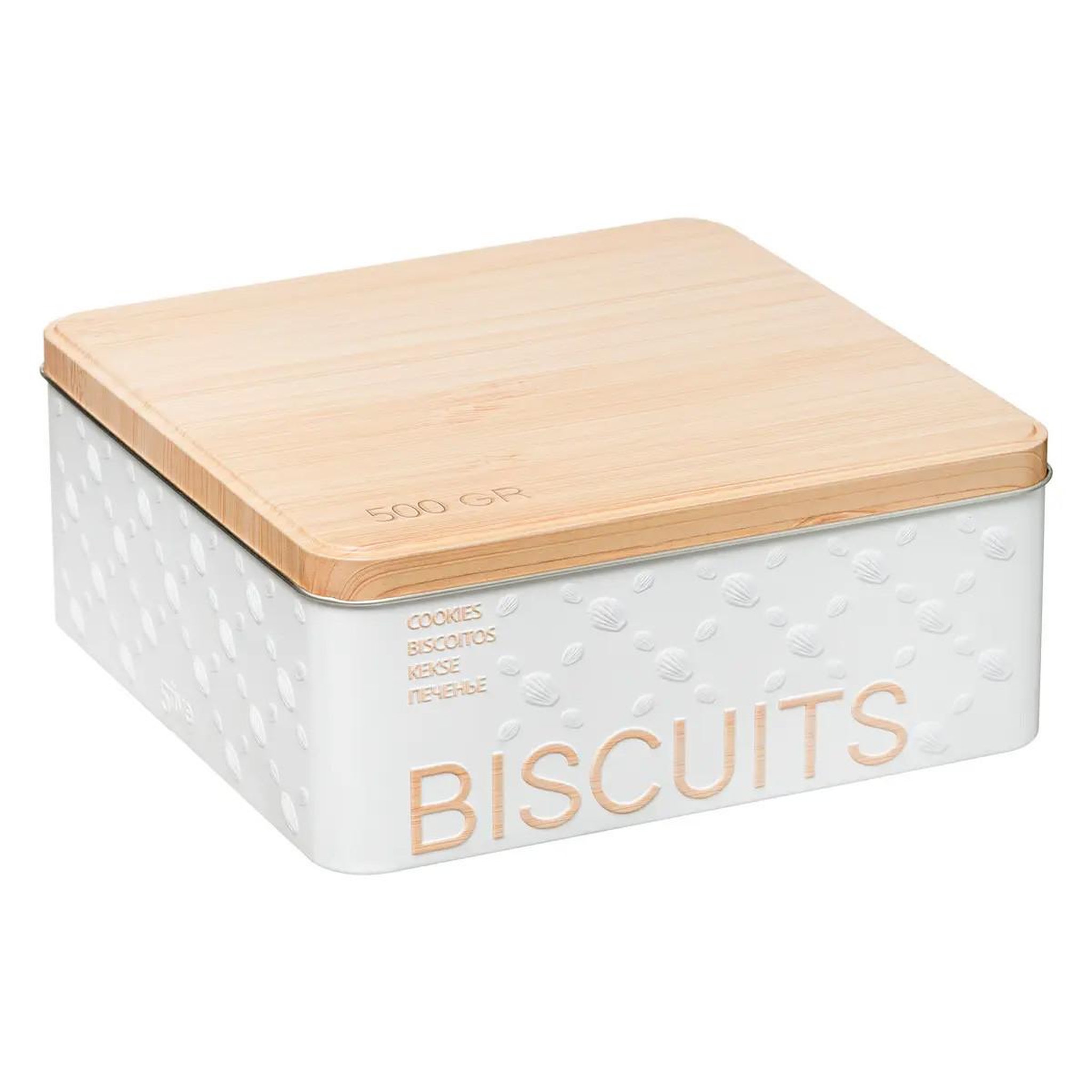 FIVE Boîte à biscuits  scandi  19cm blanc