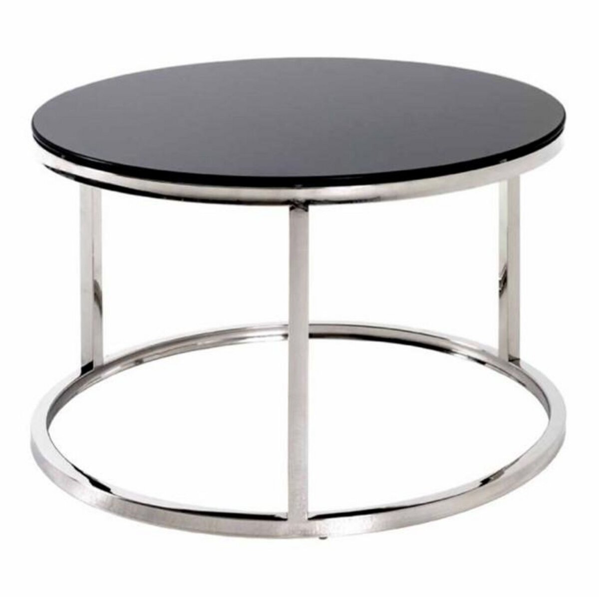 Paris Prix Table d'Appoint Design  Noja  60cm Noir
