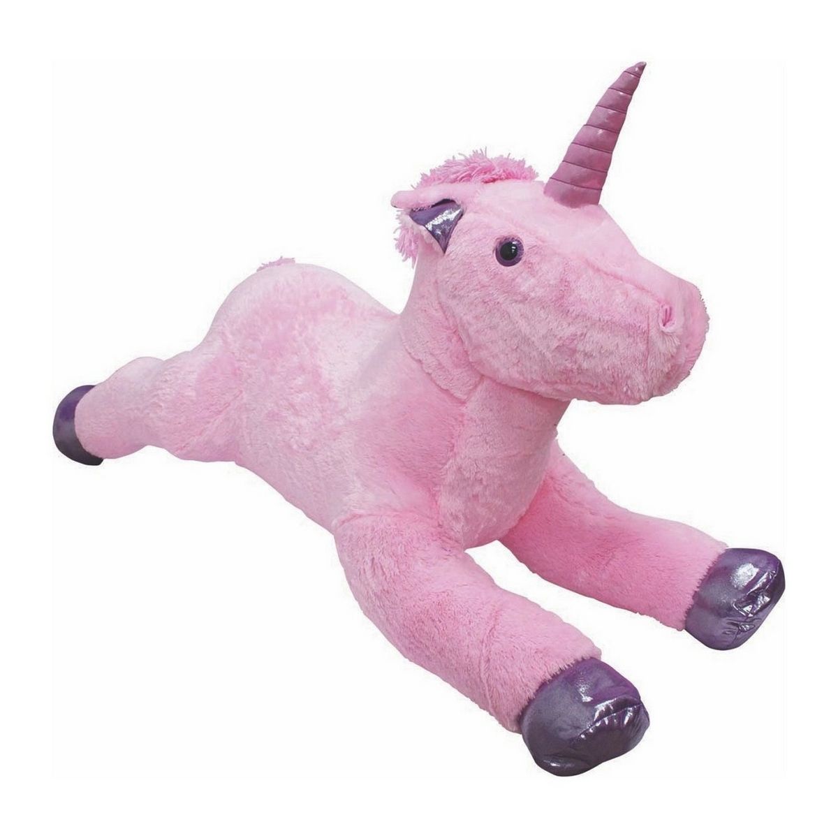 Ferry Jacques & Cie Peluche gonflable 150 cm licorne 