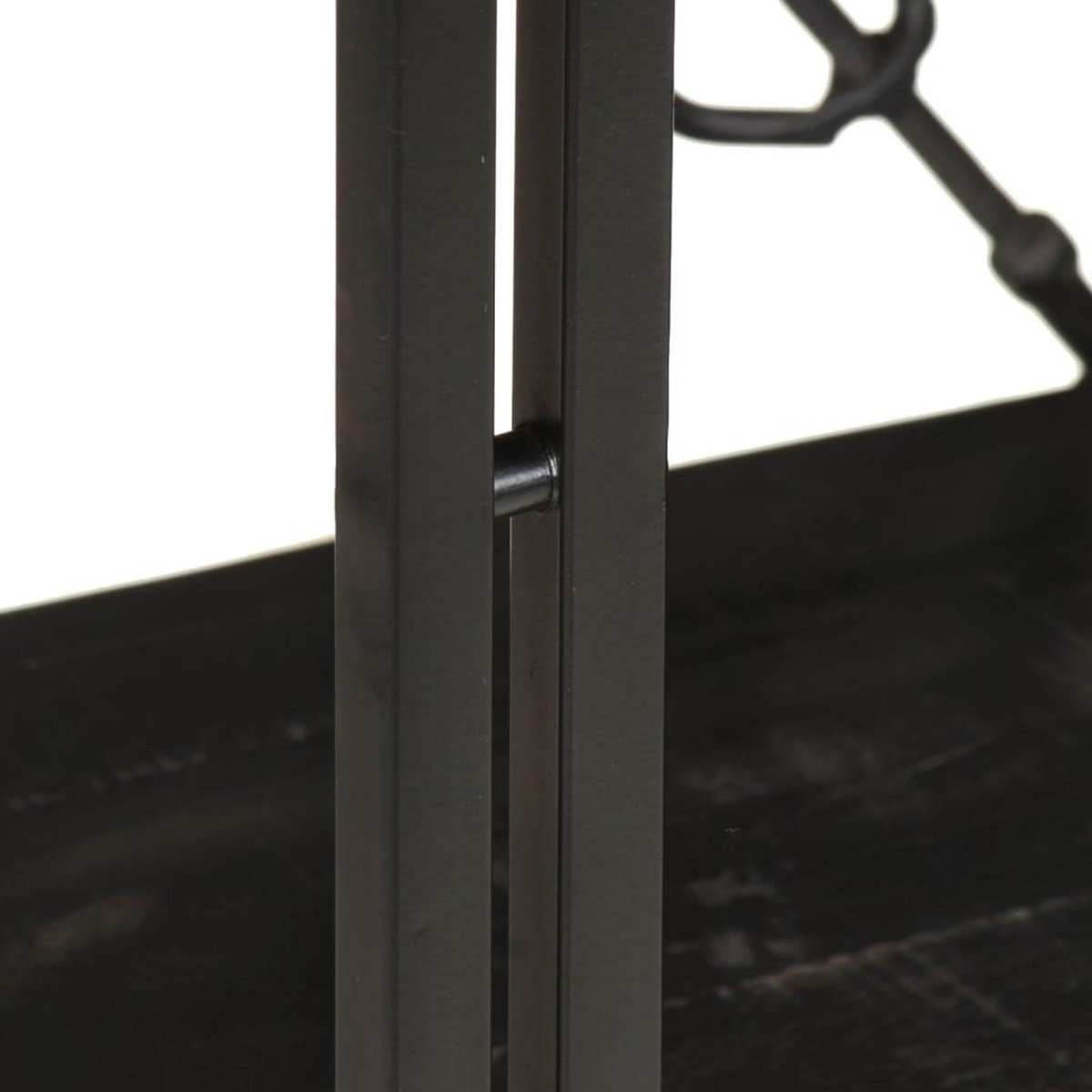 VIDAXL Bibliotheque a 3 niveaux 90x30x80 cm Bois de manguier massif