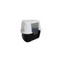 Voir la diapositive 2 : M PETS TANIS Maison toilette - Mpets - Noire & Blanche - XL