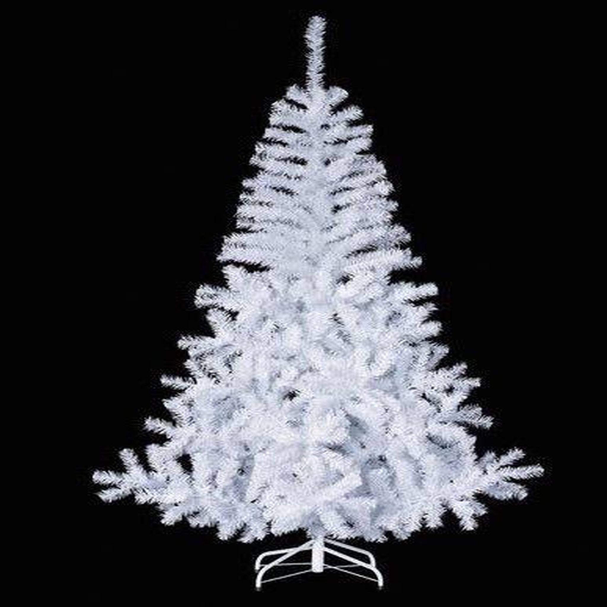 FEERIC LIGHT & CHRISTMAS Sapin de noël Luxe - 1,8 m - Blanc
