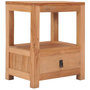 Voir la diapositive 1 : VIDAXL Table de chevet 40x30x50 cm bois de teck massif