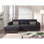 Voir la diapositive 2 : LISA DESIGN Brooke - canapé d'angle gauche - convertible avec coffre - 4 places - en velours