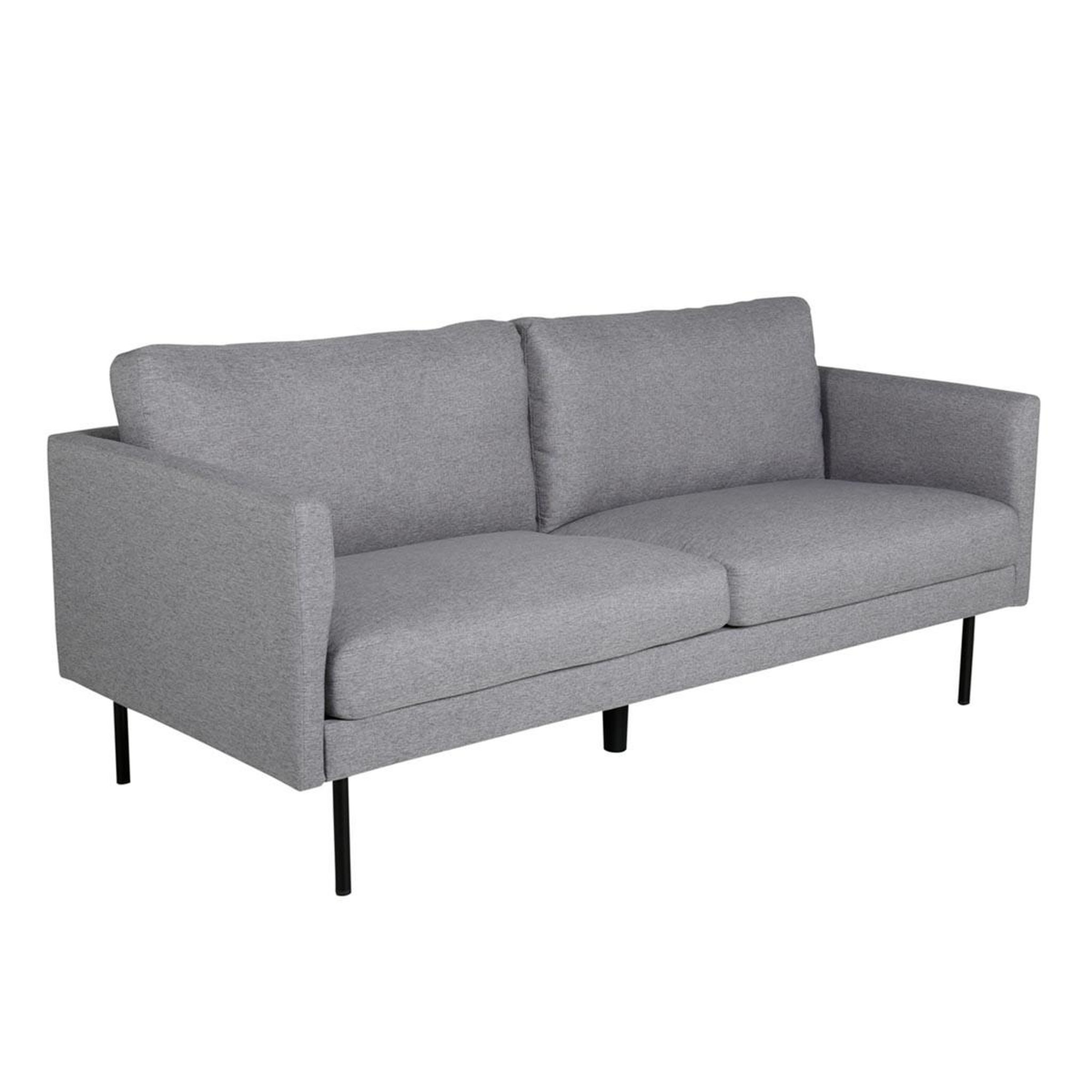 Paris Prix Canapé 2 places en tissu  zoom  180cm gris