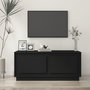 Voir la diapositive 1 : VIDAXL Table basse noir 102x50x44 cm bois d'ingenierie