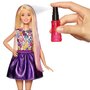 BARBIE Poupée Barbie boucles et couleurs