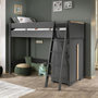 Voir la diapositive 1 : Paris Prix Pack - Lit Mezzanine Enfant & Armoire  London  Anthracite