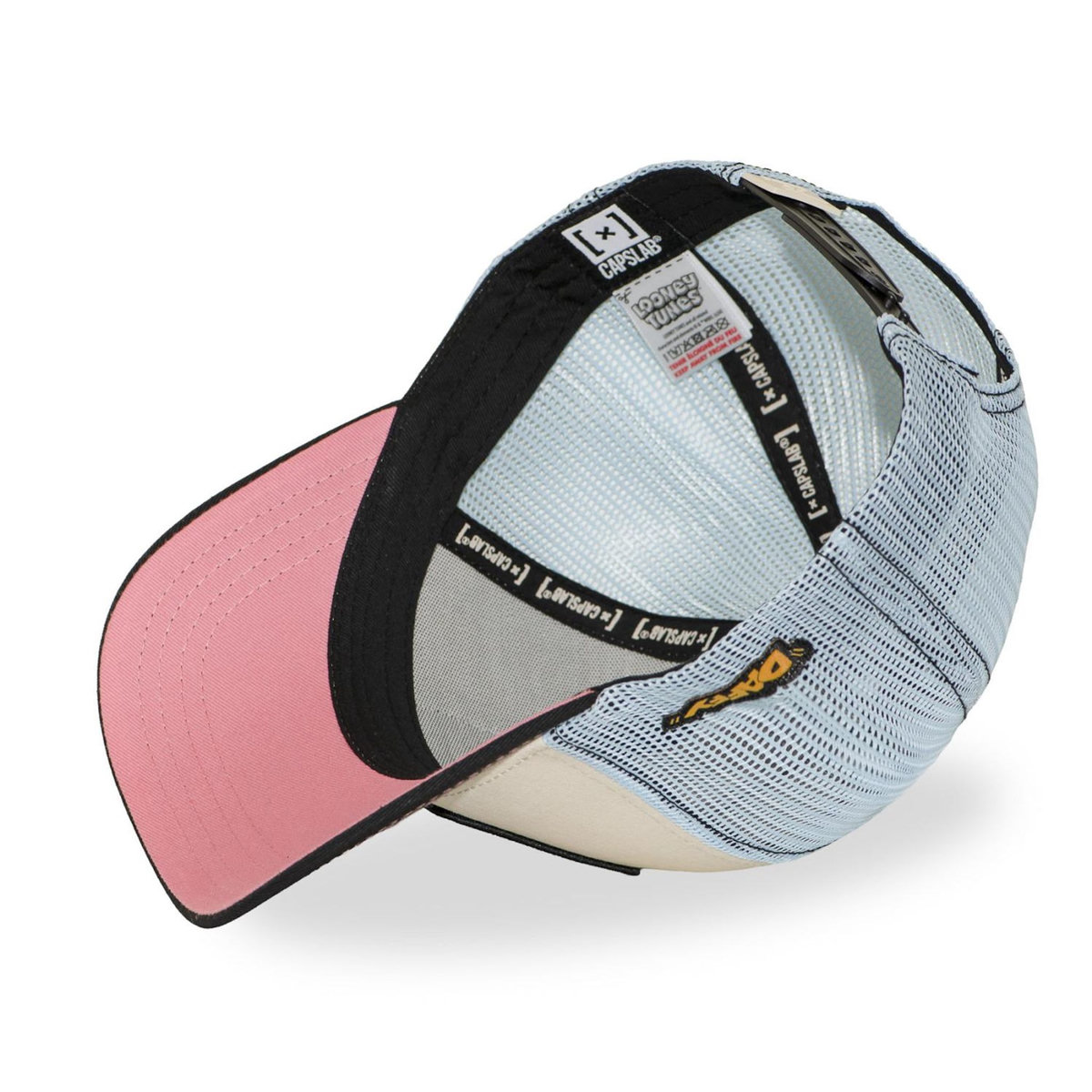 CAPSLAB Casquette trucker avec filet Looney Tunes Daffy