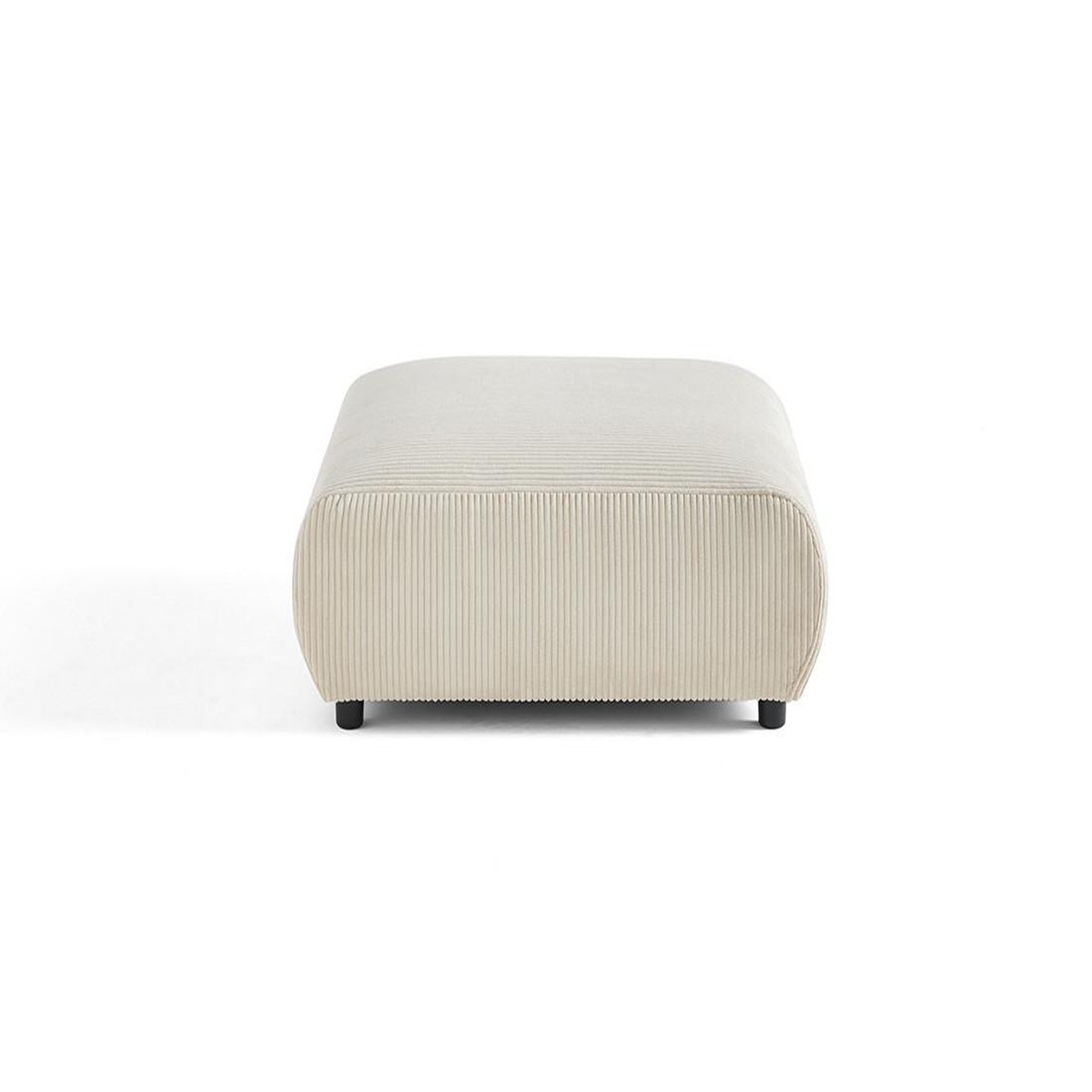 Voir la diapositive 3 : LISA DESIGN Garance - pouf modulable - en velours côtelé