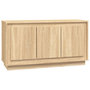 Voir la diapositive 2 : VIDAXL Buffet chêne sonoma 102x35x55 cm bois d ingénierie