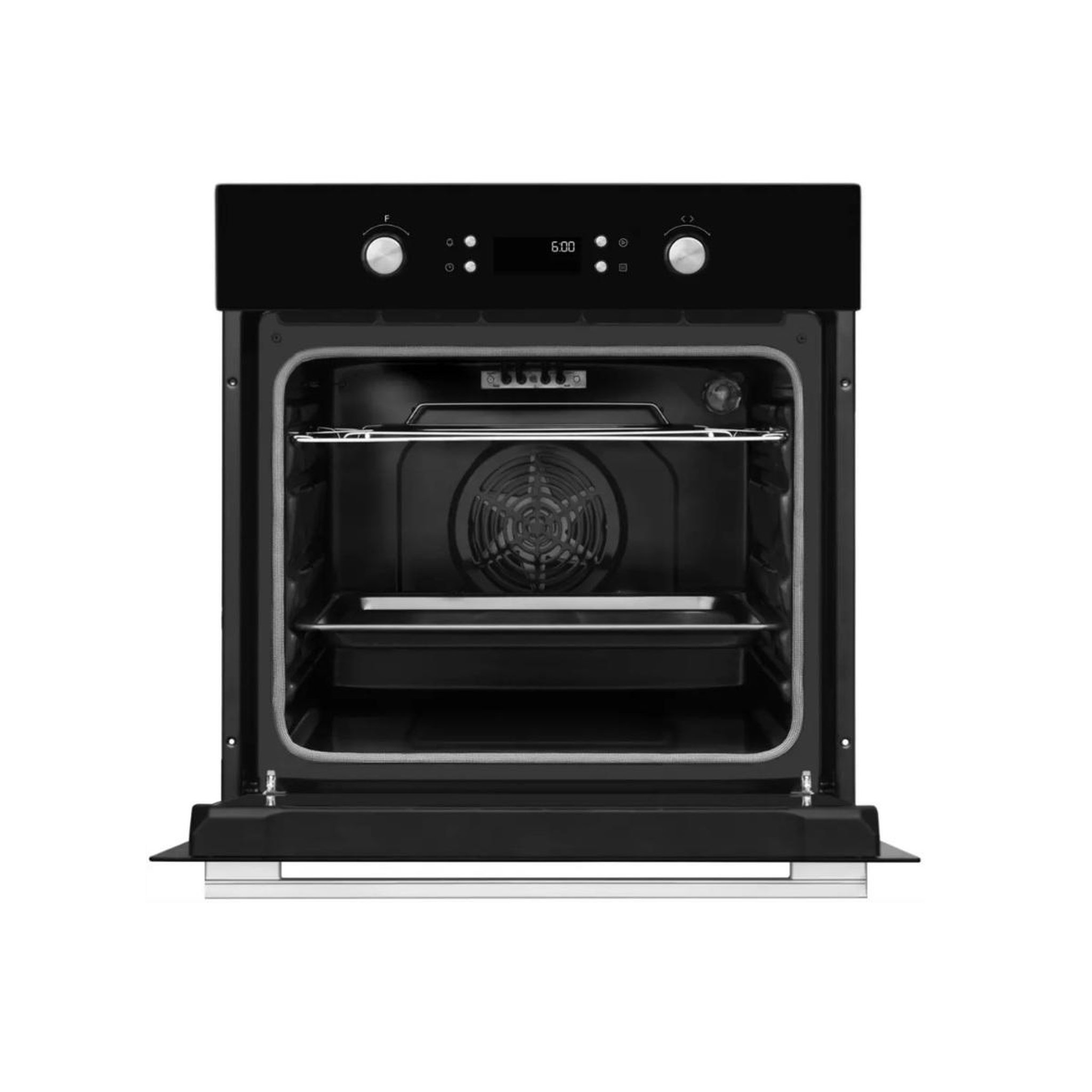 Voir la diapositive 3 : Fagor Four intégrable multifonction 65l pyrolyse noir - ff65mfpn