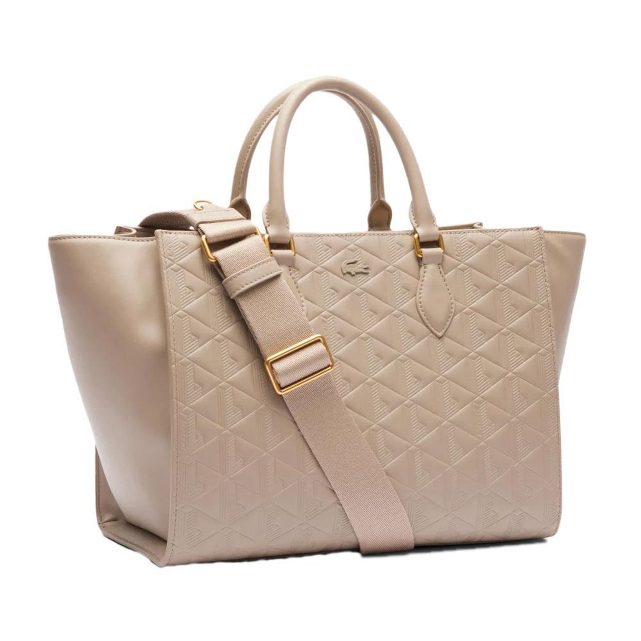 Voir la diapositive 1 : Lacoste Sac à main Beige Femme Lacoste Lage Maheki Monogram