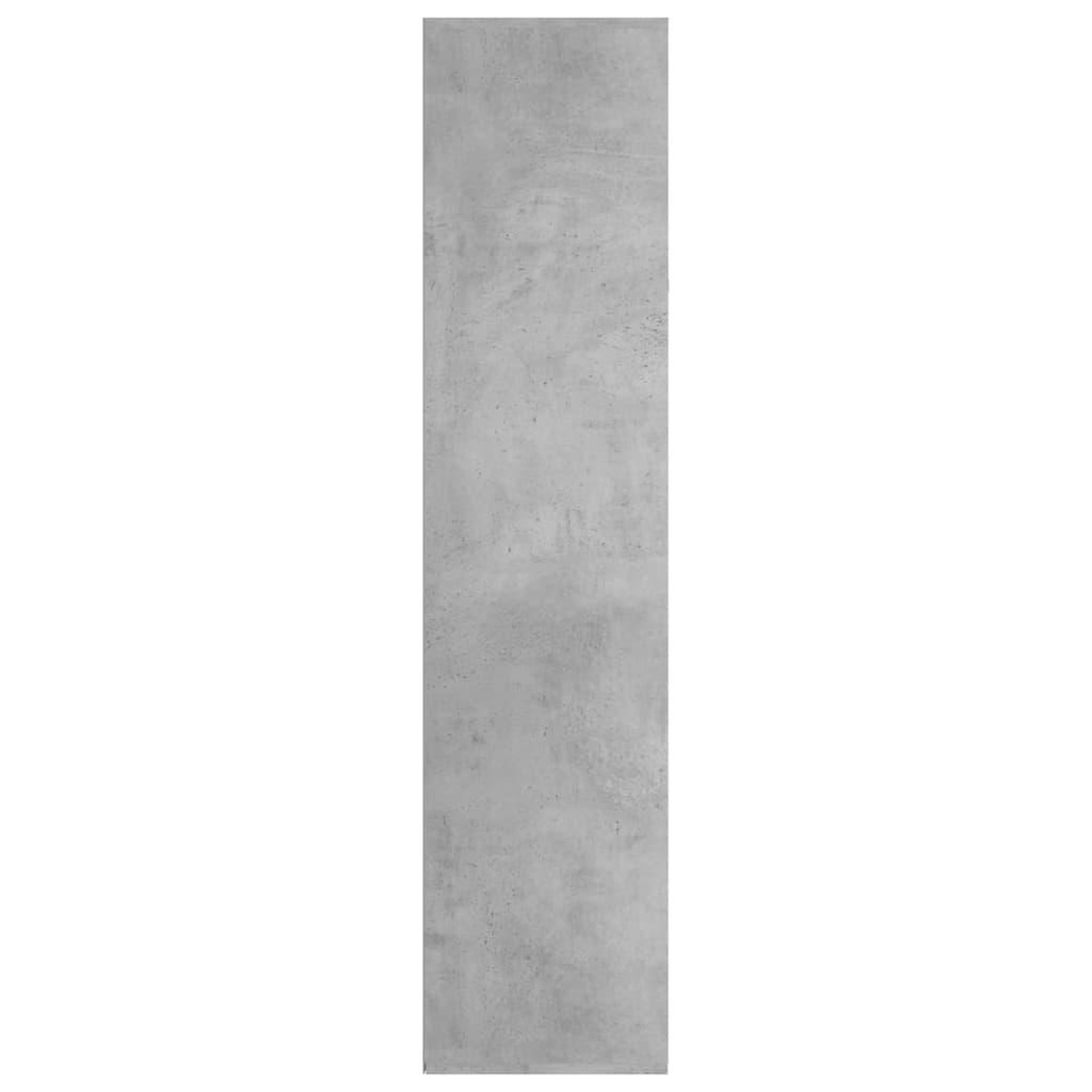 Voir la diapositive 5 : VIDAXL Bibliotheque/Buffet Gris beton 66x30x130 cm Bois d'ingenierie