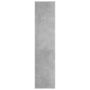 Voir la diapositive 5 : VIDAXL Bibliotheque/Buffet Gris beton 66x30x130 cm Bois d'ingenierie
