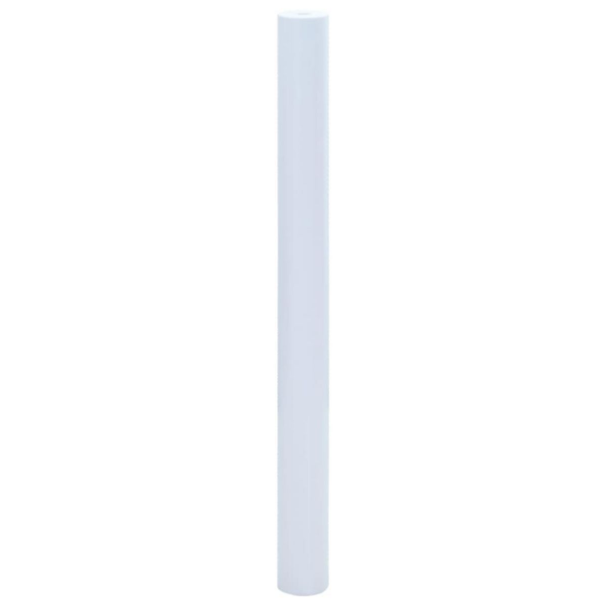 VIDAXL Film de fenetre statique depoli blanc transparent 60x1000cm PVC