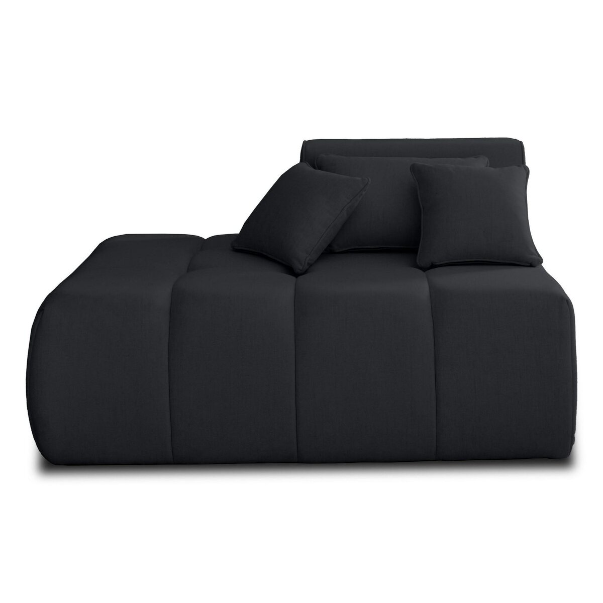 LISA DESIGN Caracas - module d'assise gauche - en tissu