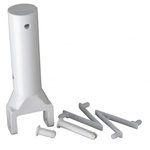 GRE Poignée+ressort+goupilles pour balai/ manche télescopique