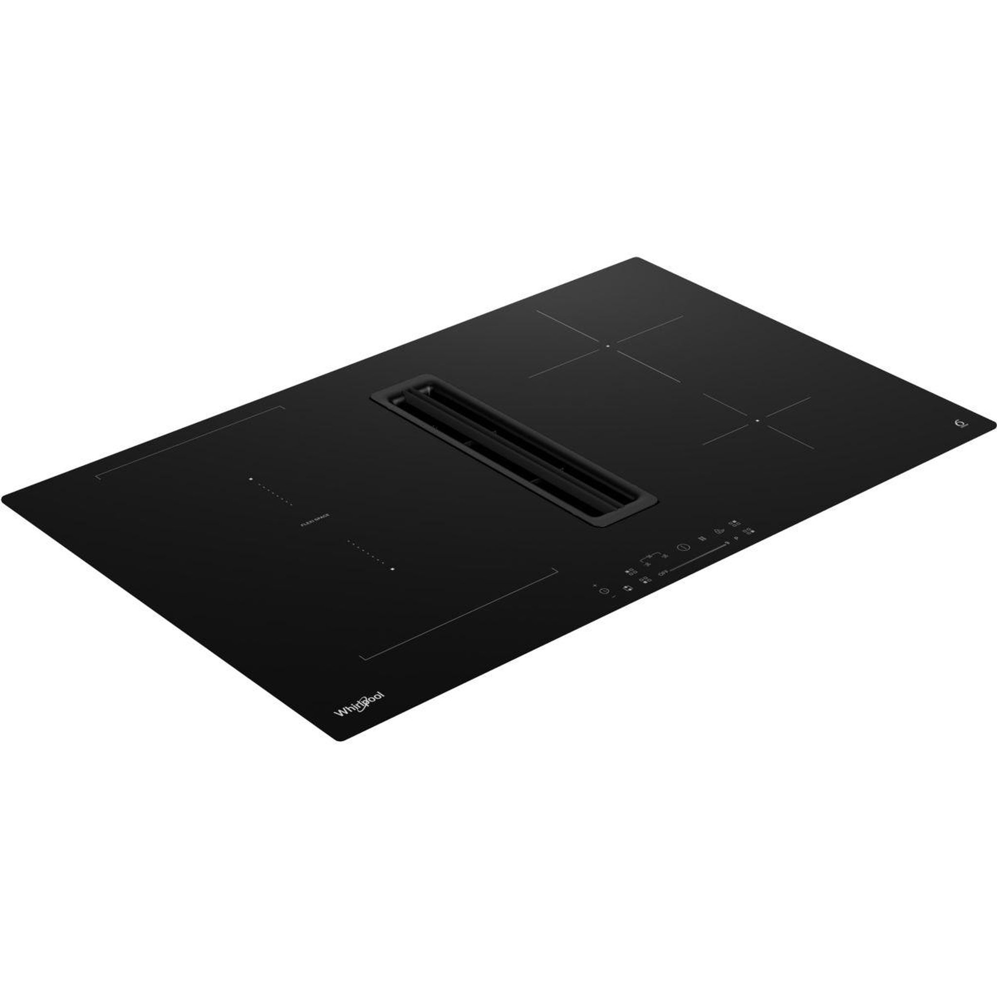 Voir la diapositive 3 : Whirlpool Plaque induction aspirante wvhs80ffb