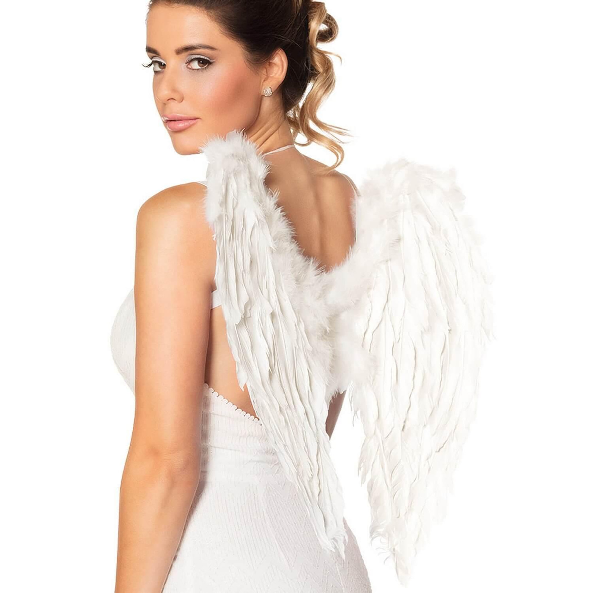 Voir la diapositive 1 : Boland Ailes d'ange pliées blanches - Femme