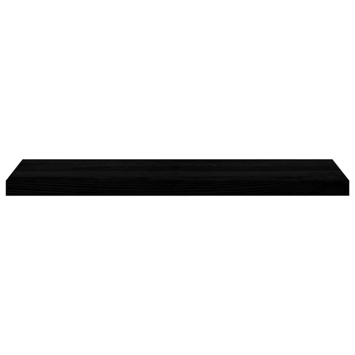 VIDAXL Marches d'escalier 4 pcs marron fonce 90x25x2 cm chene massif