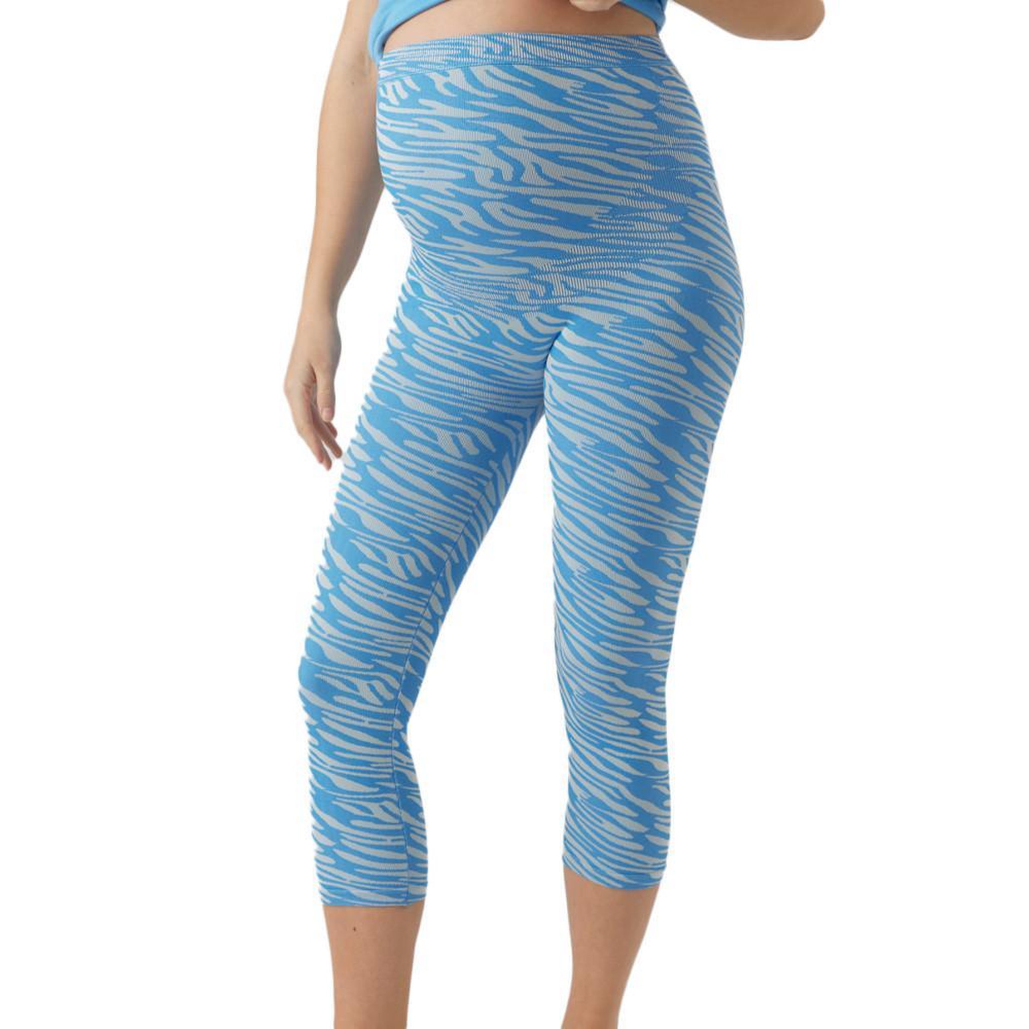 Voir la diapositive 1 : MAMALICIOUS Legging Bleu Femme Mamalicious Nava