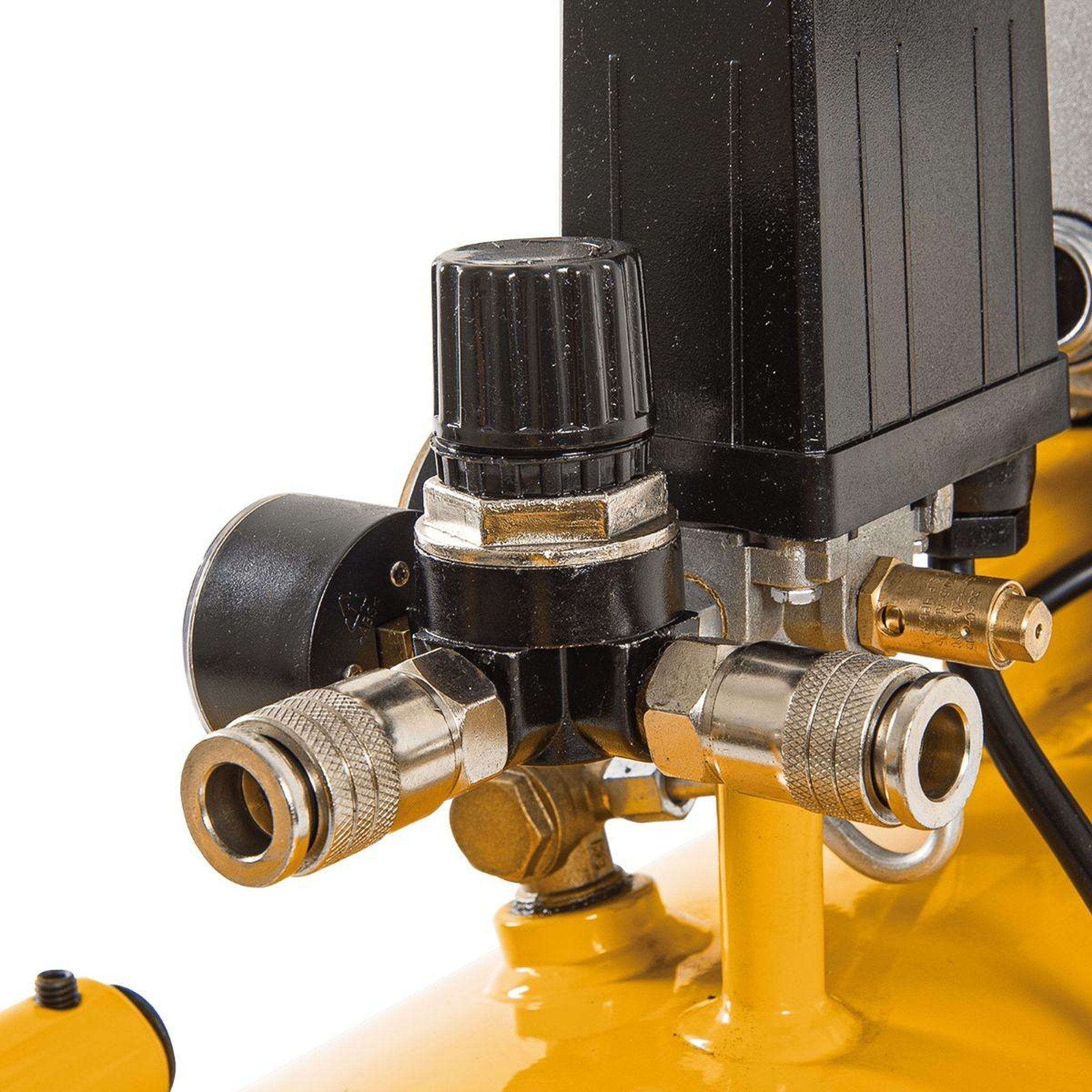 Voir la diapositive 4 : VITO Compresseur à air 100L 10Bar 3CV 2200W Bi-cylindre 145 Psi, sur roues Ateliers et Chantiers VITO
