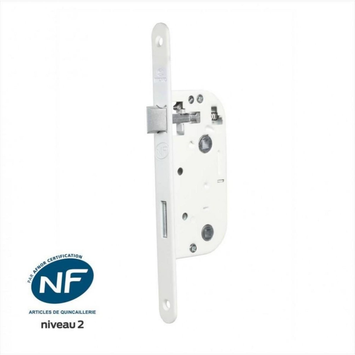 CENTRALE BRICO Serrure encastrée BRICARD, certifiée NF, à condamnation, axe 40 mm