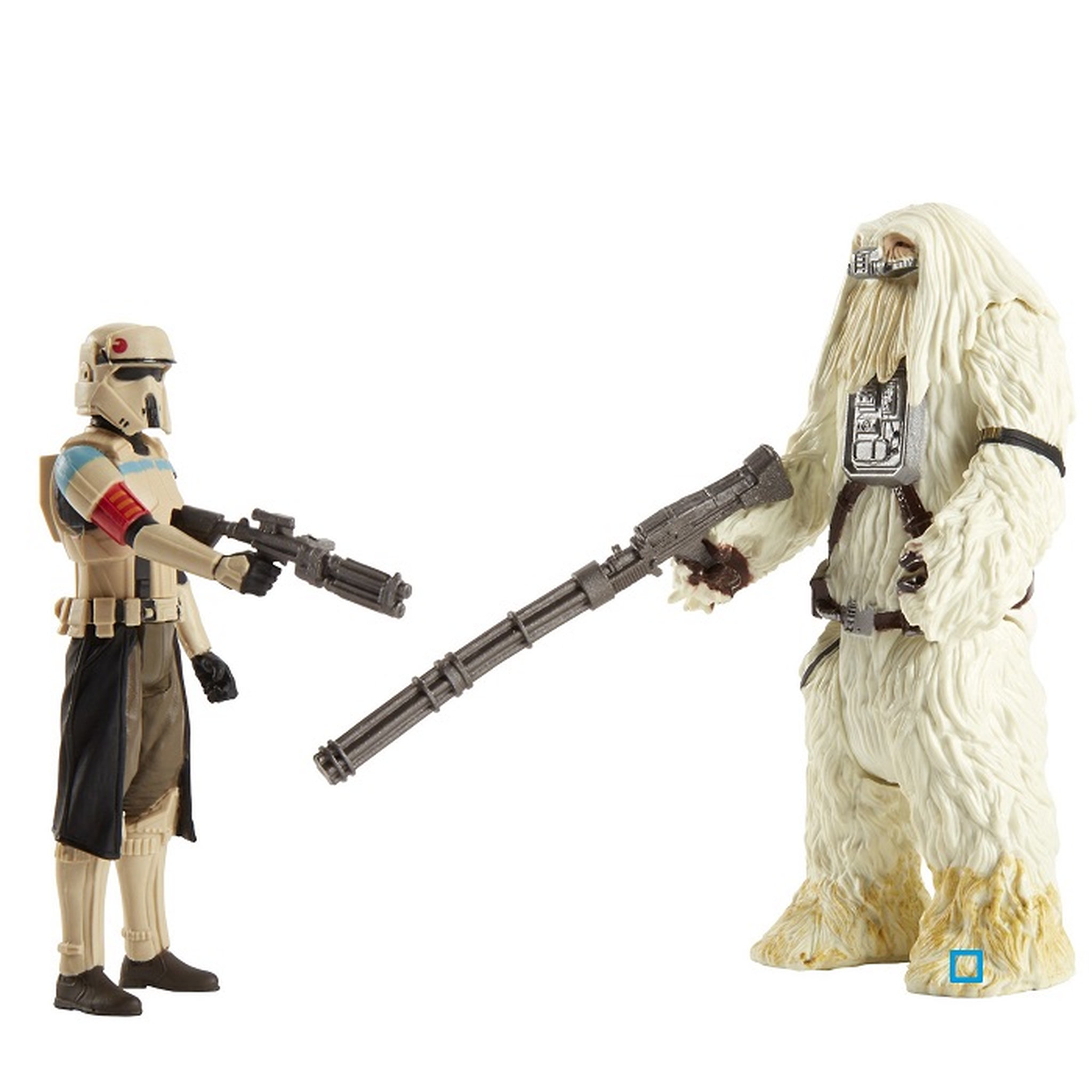 Voir la diapositive 2 : Pack 2 figurines deluxe 10cm Star Wars