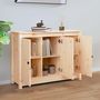 Voir la diapositive 3 : VIDAXL Buffet 100x35x74 cm Bois massif de pin