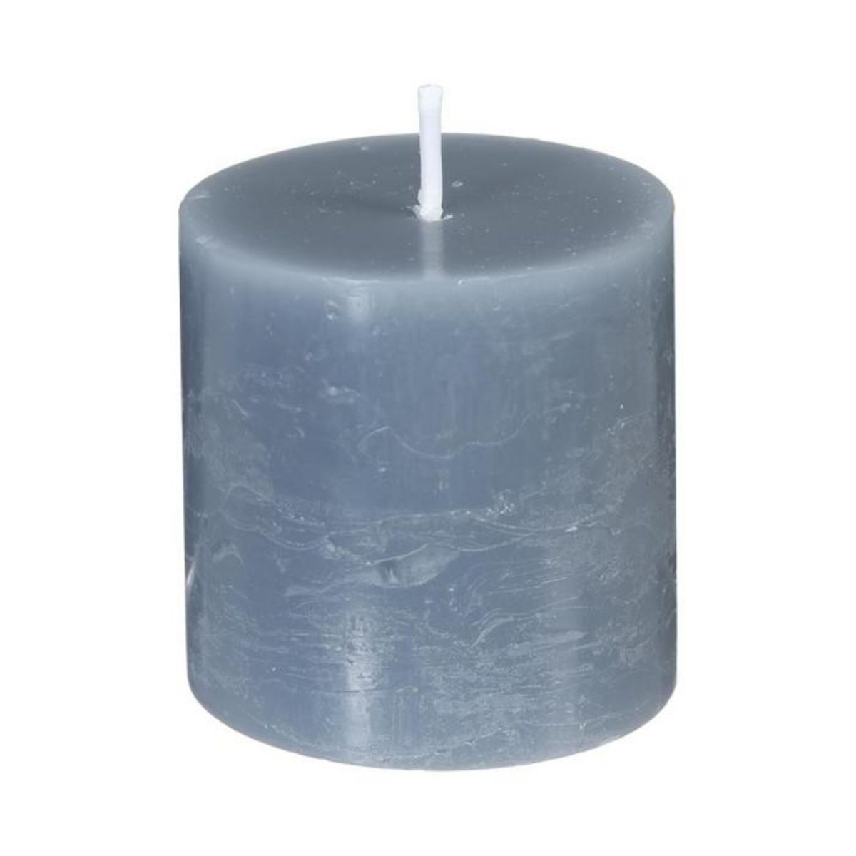 COMPTOIR DE LA BOUGIE Lot de 4 Bougies Votives  Rustic  4,5cm Gris