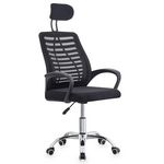 IDIMEX Chaise de bureau SEATTLE. Coloris disponibles : Noir