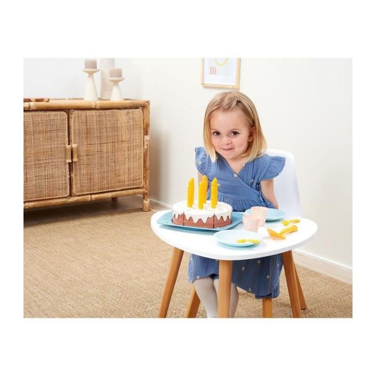 Ecoiffier Gâteau d'anniversaire ECOIFFIER vert azur