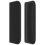 Voir la diapositive 4 : VIDAXL Tete de lit avec oreilles Noir 183x16x78/88 cm Similicuir