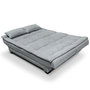 Voir la diapositive 5 : Paris Prix Canapé Convertible 3 Places  Raul  187cm Gris