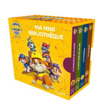 RUBBLE & CREW - RUBEN & CIE : MA MINI BIBLIOTHEQUE. COFFRET EN 4 VOLUMES : LE MAGASIN DE GLACES ; LA BOUTIQUE DE VELOS ; LA PIZZERIA ; LE MANEGE, Nickelodeon