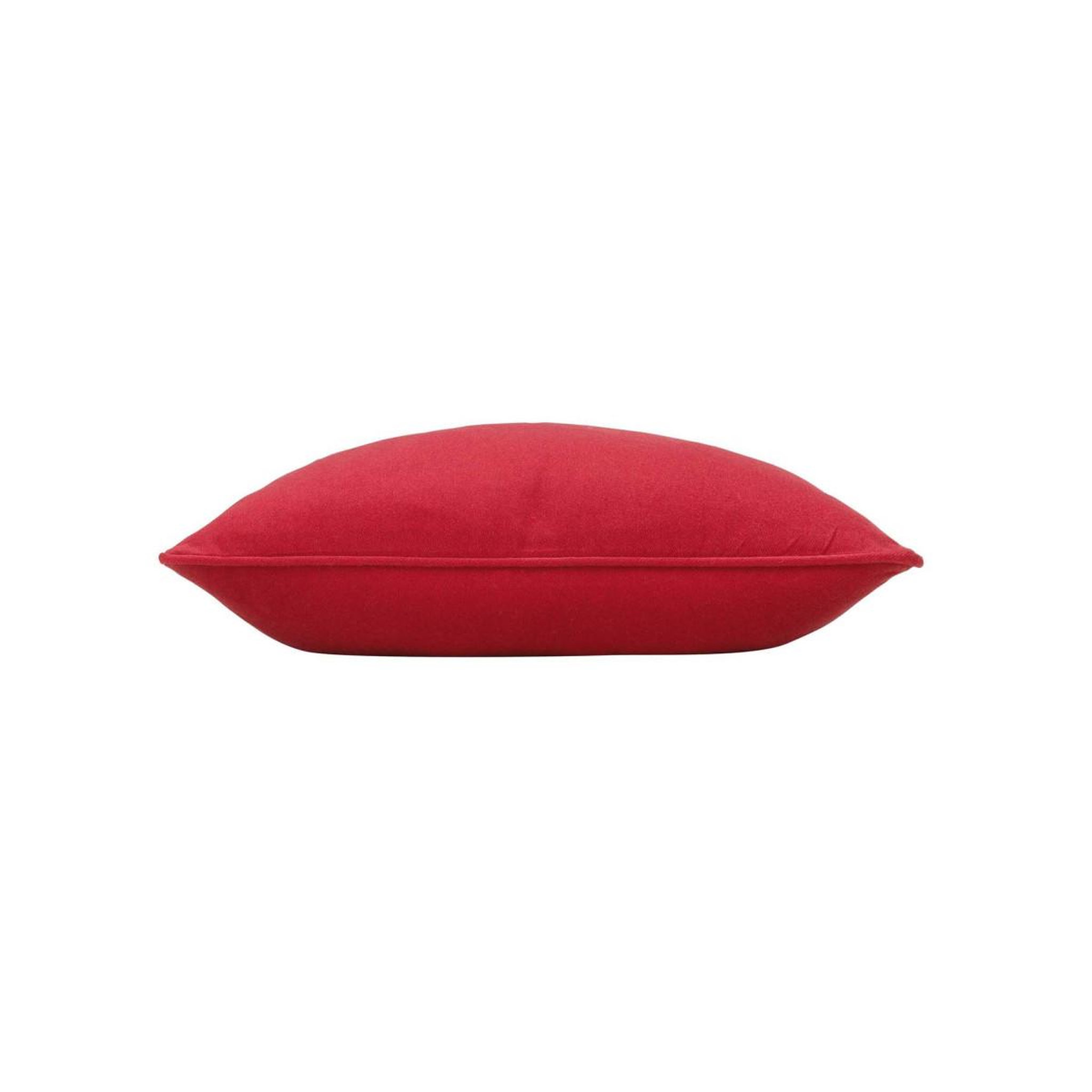Voir la diapositive 2 : Douceur d'Intérieur Housse de coussin  twily  40x40cm rouge